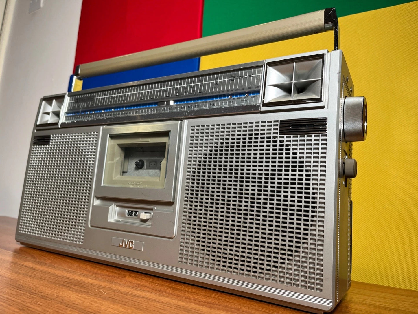 JVC RC-656 Boombox Radio Cassette. Biphonic