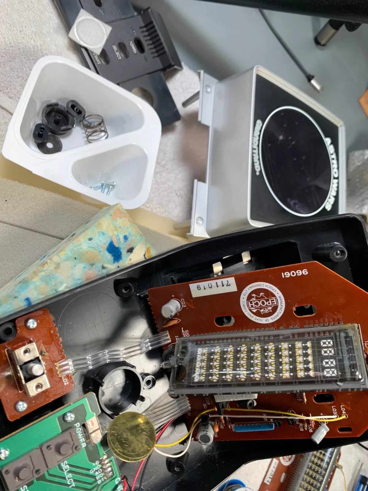 Astro Wars Grandstand Handheld Game with Box & Instructions