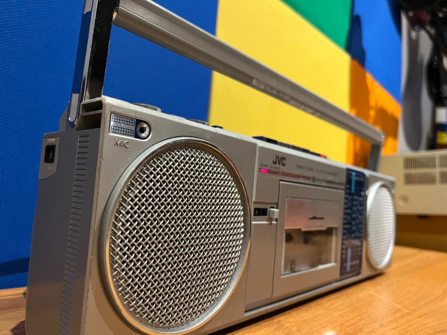 JVC RC-S40LB Boombox, Radio Cassette Recorder