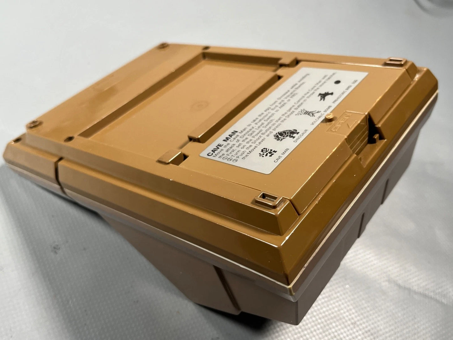 Tomy Caveman VFD Game Vintage Tabletop Arcade