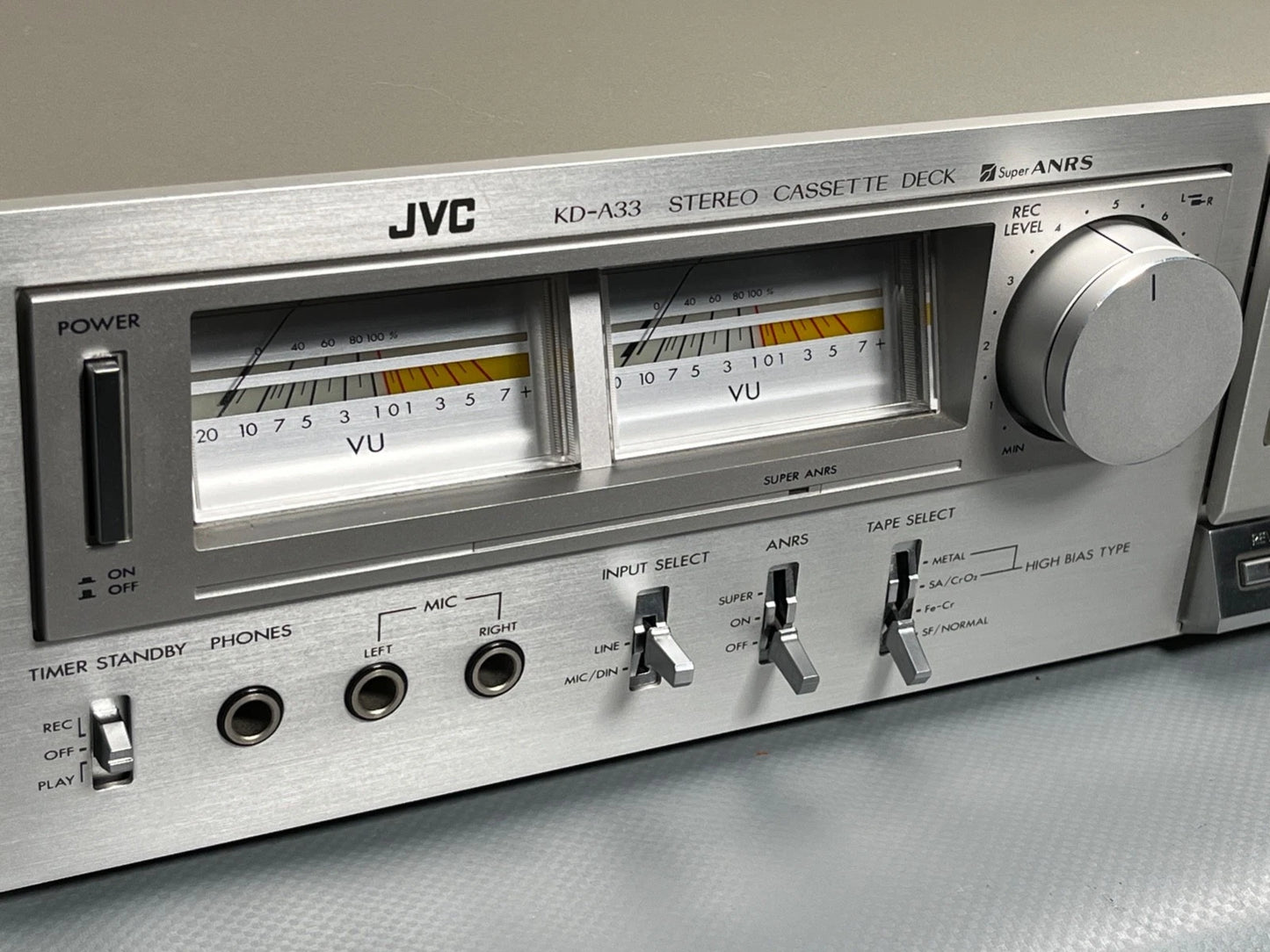 JVC KD-A33 Cassette Recorder
