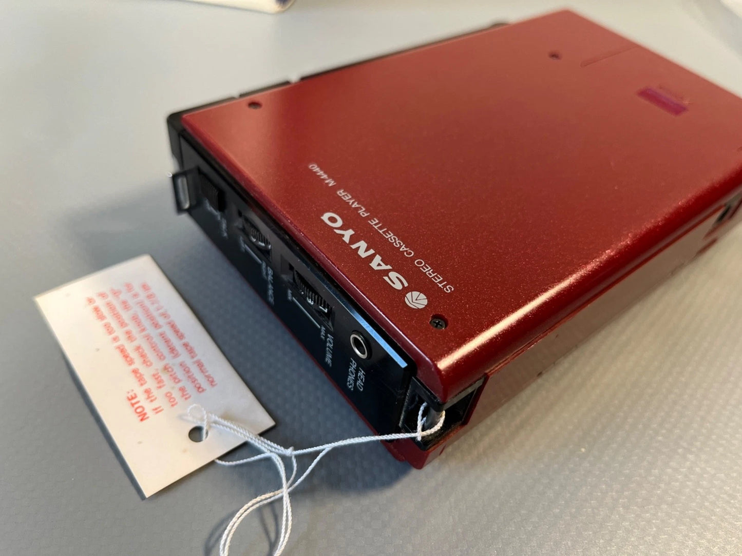 Sanyo M4440 Cassette Walkman Personal Stereo, Boxed