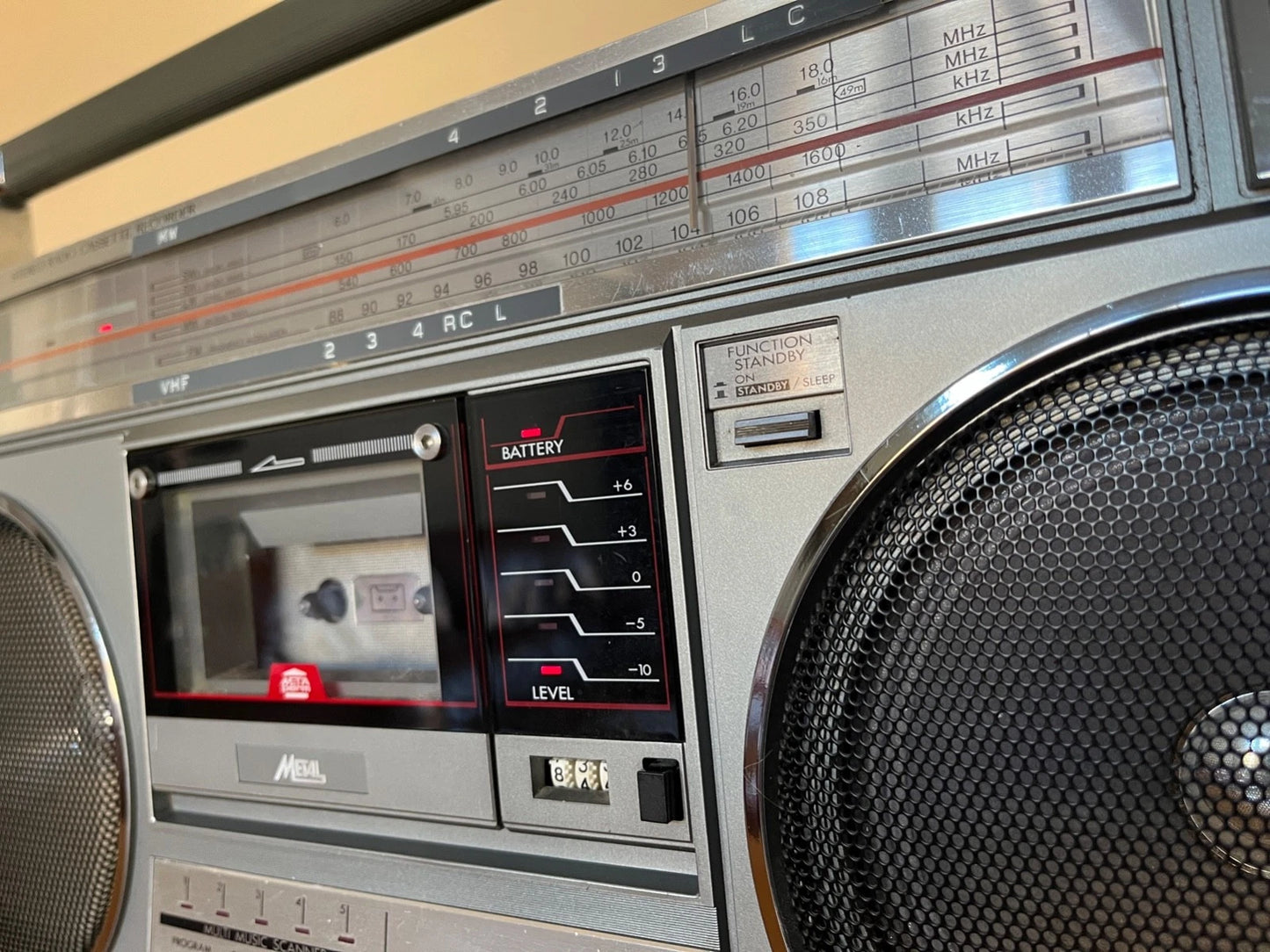 JVC RC-M50 Boombox. Radio Cassette