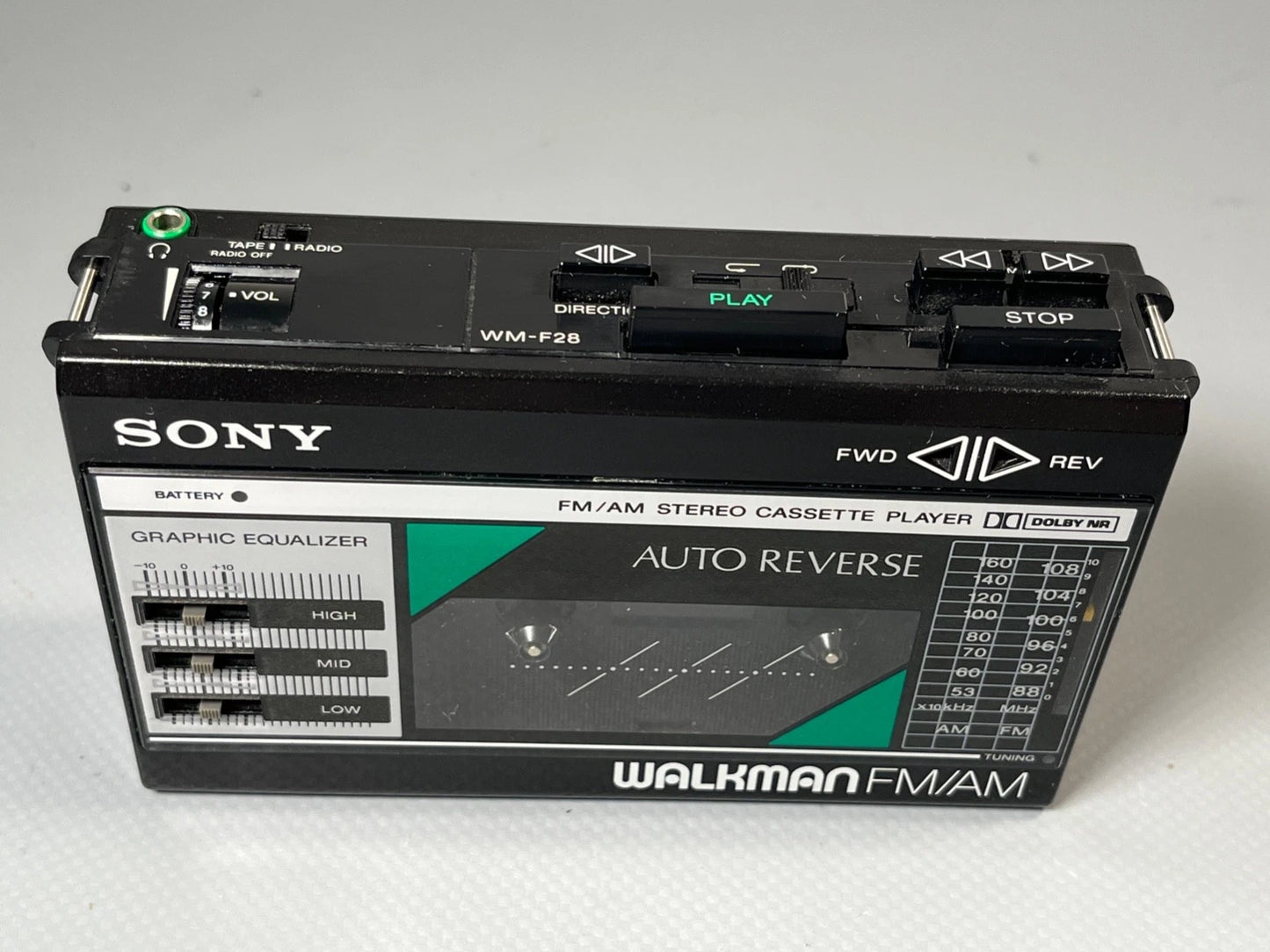 Sony WM-F18 / F28 Radio Cassette Stereo Walkman