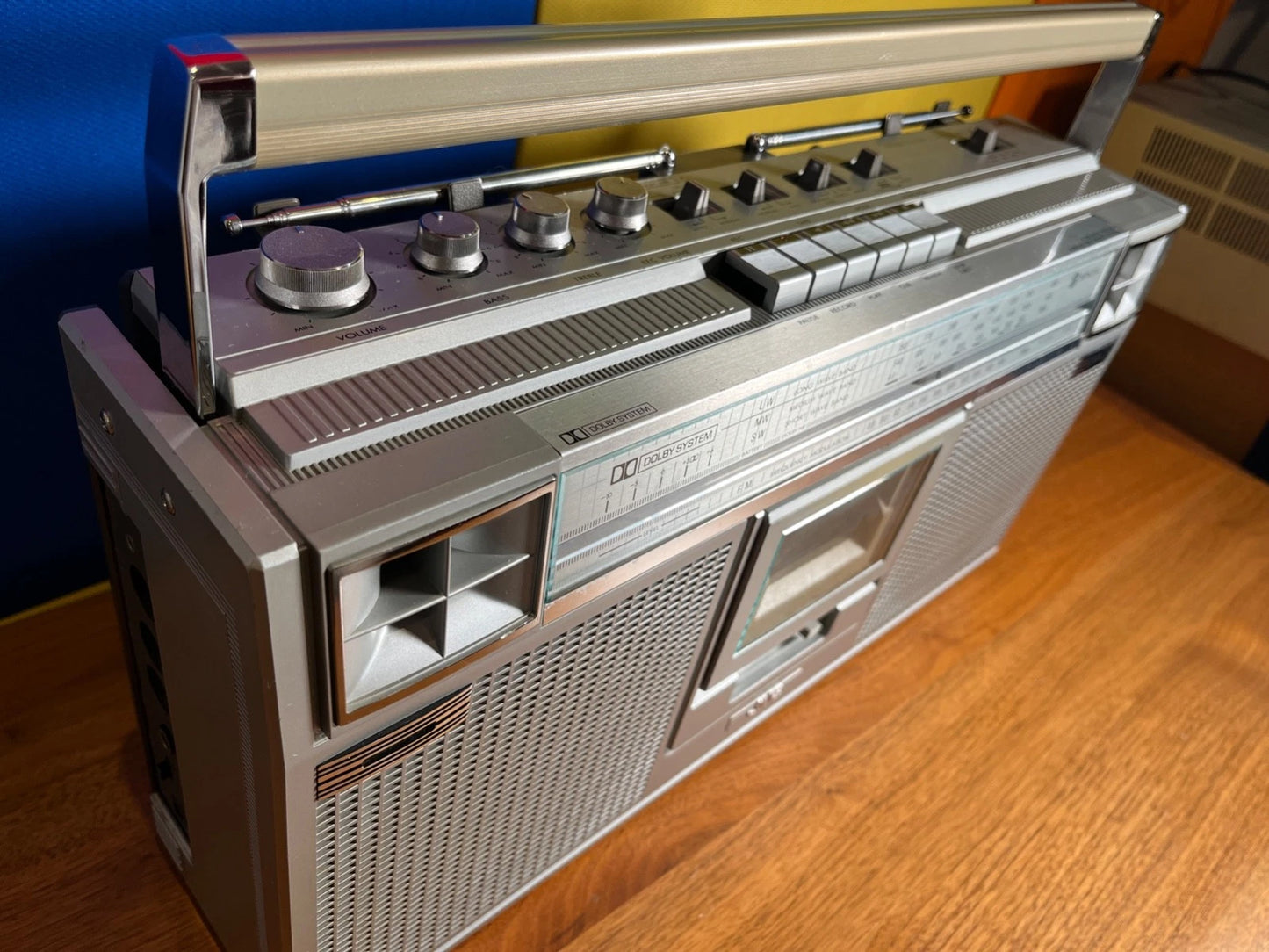 JVC RC-656 Boombox Radio Cassette. Biphonic