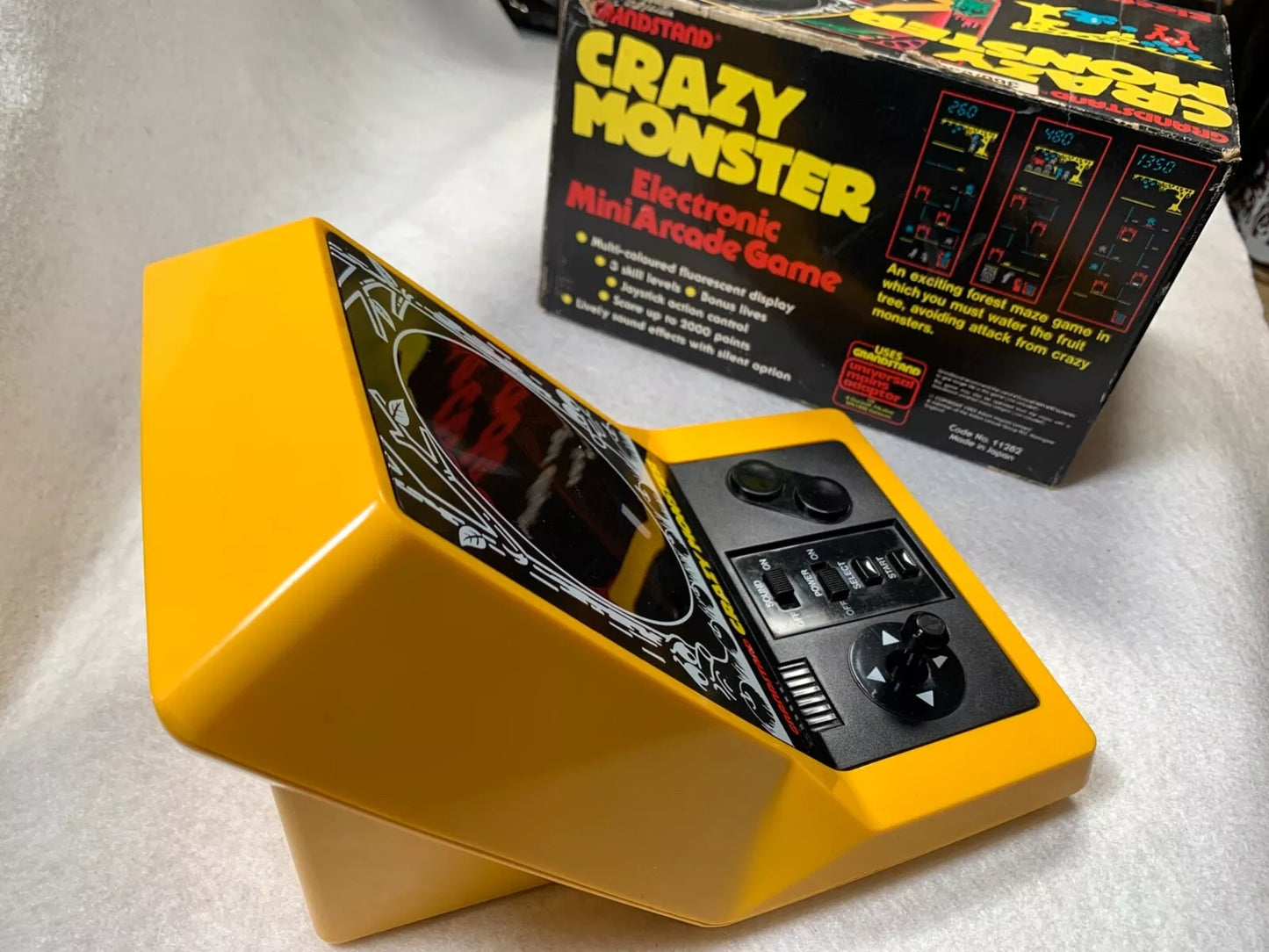 Crazy Monster Grandstand VFD Tabletop Electronic Game with Box
