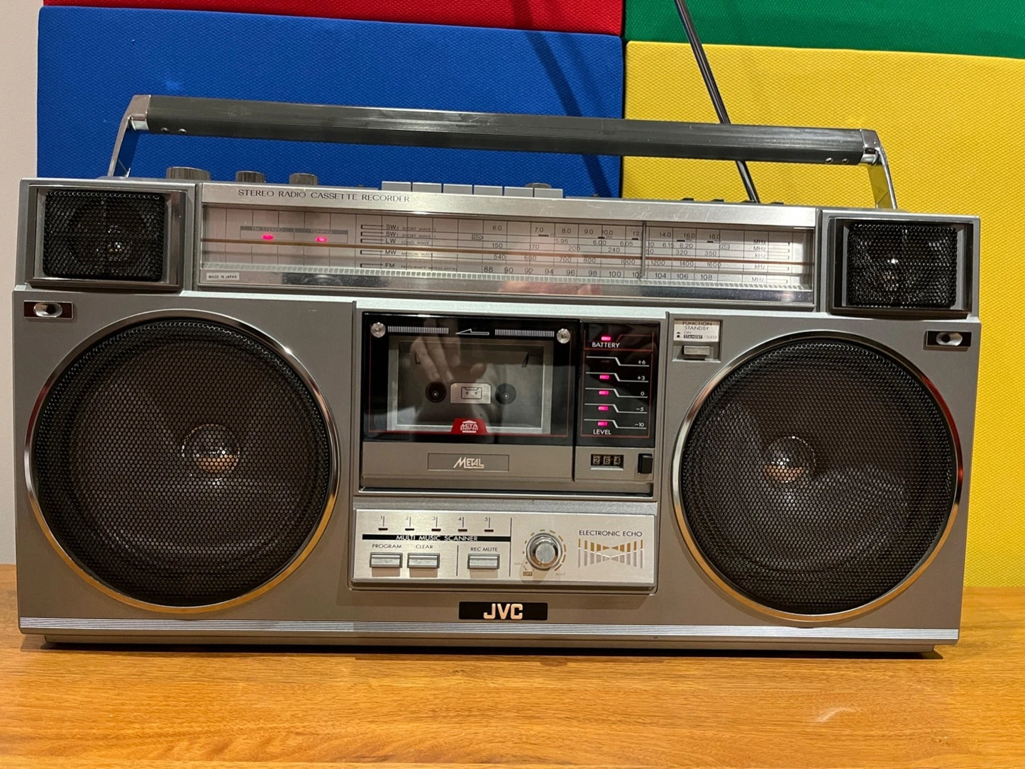 JVC RC-M50 Boombox. Radio Cassette.