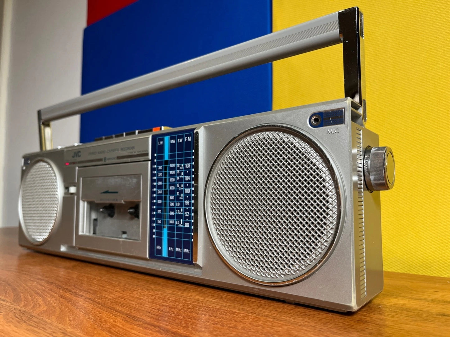 JVC RC-S40LB Boombox, Radio Cassette Recorder