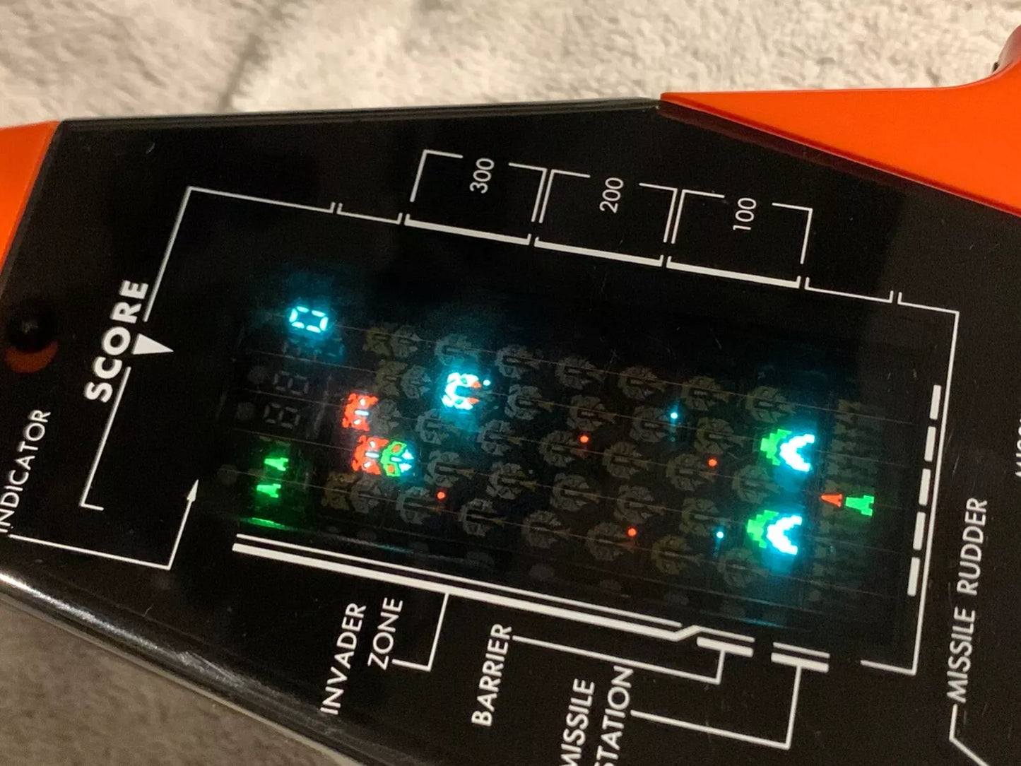 Galaxy Invader 10000 CGL VFD Handheld Electronic Game