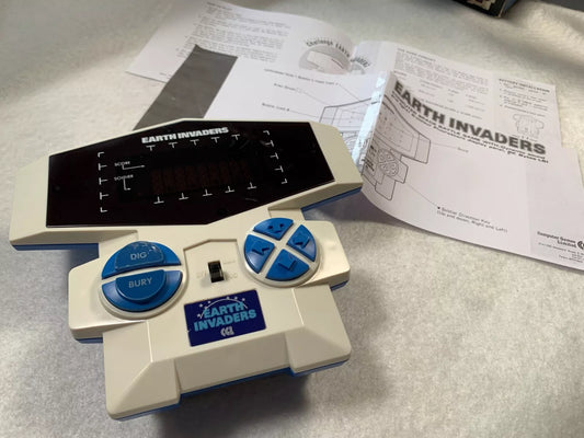 Earth Invaders CGL VFD Handheld Electronic Game