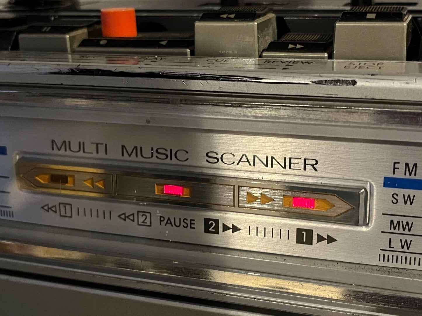 JVC RC-646 Boombox Radio Cassette
