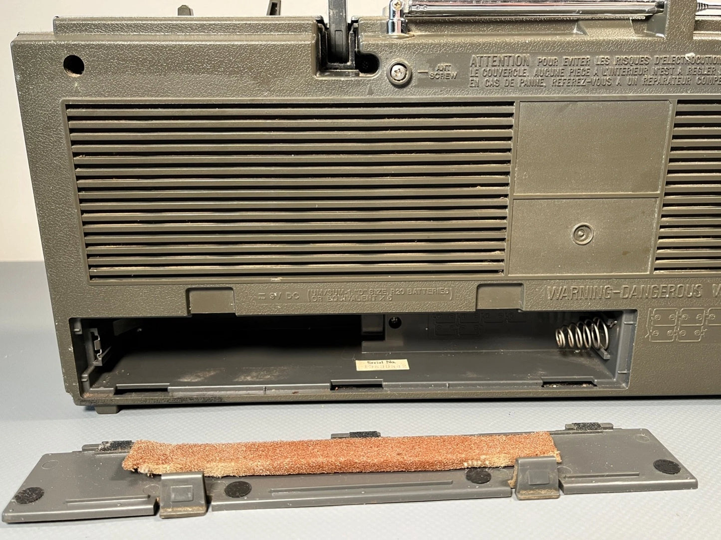 JVC RC-660 Boombox Radio Cassette