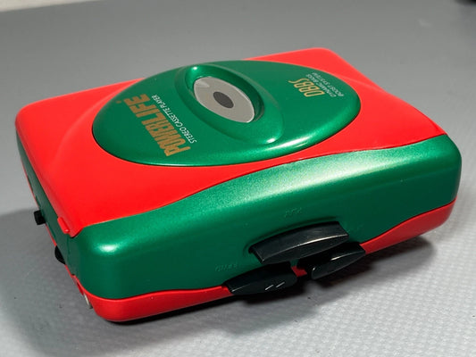 Powerlife Cassette Player Personal Stereo Walkman with Earbuds. Brand New. Bass Boost