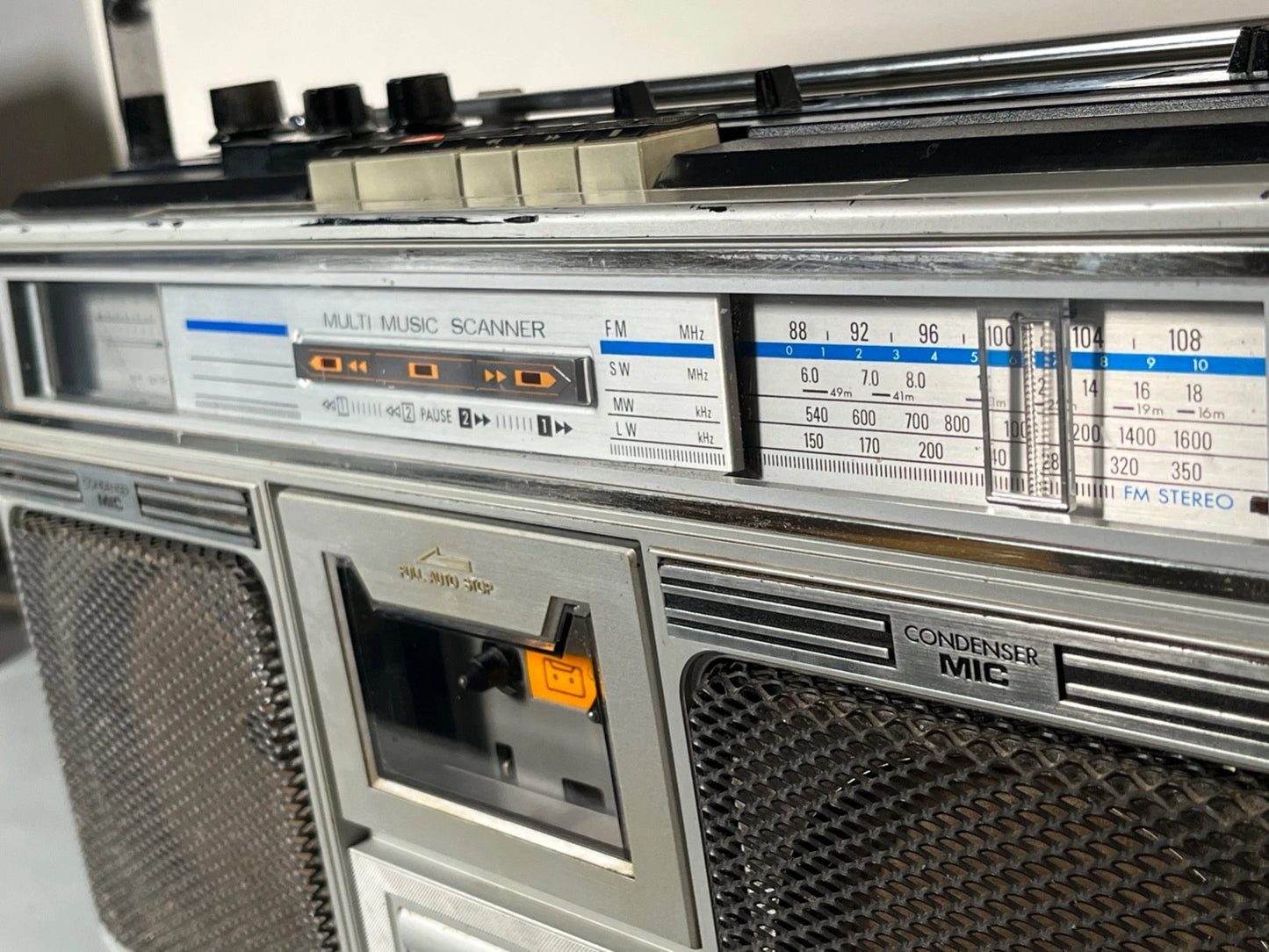 JVC RC-646 Boombox Radio Cassette