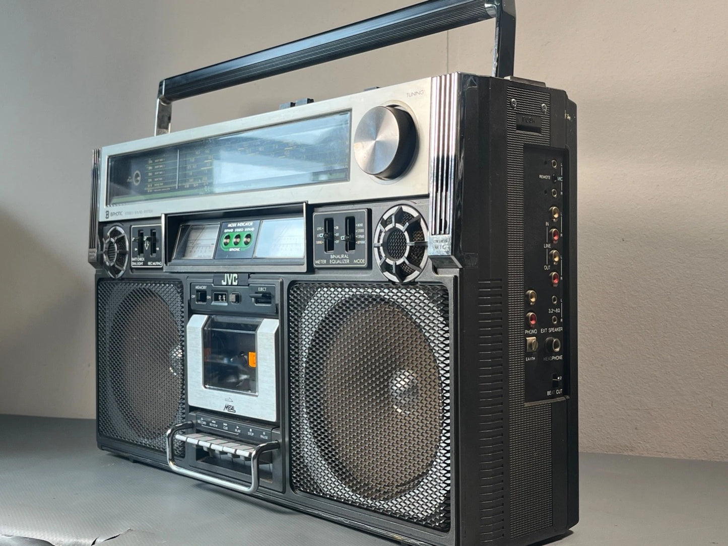 JVC RC-838 Boombox. Radio Cassette. SERVICED New belts etc. VGC! Rare