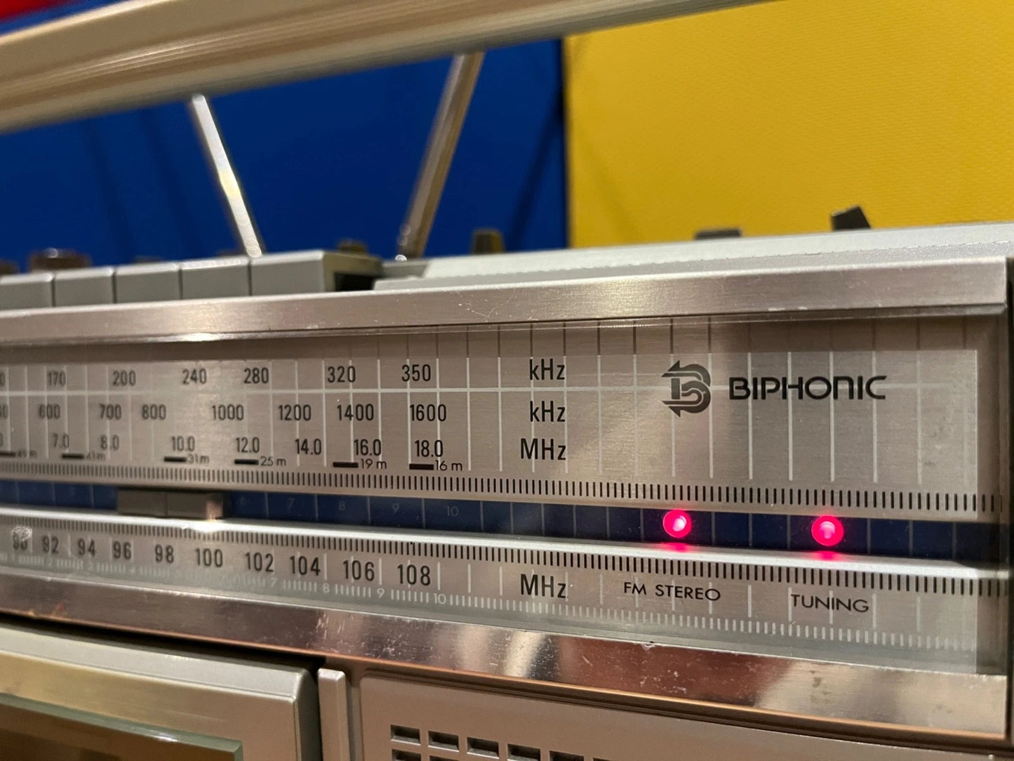 JVC RC-656 Boombox Radio Cassette. Biphonic