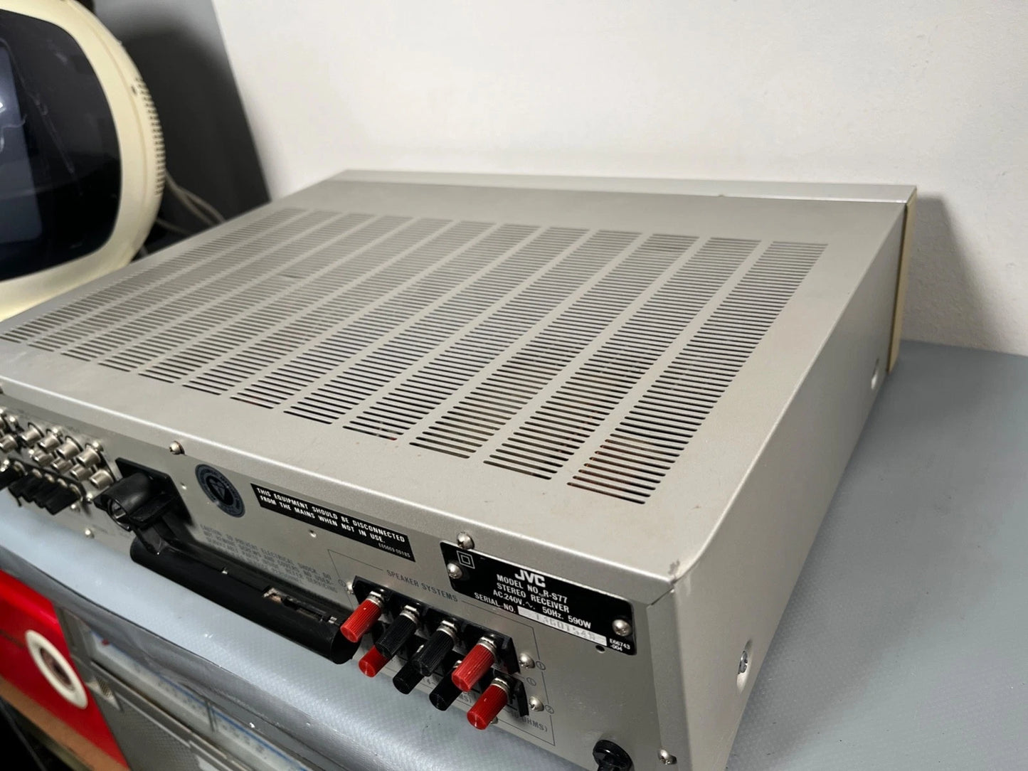 JVC R-S77 Receiver. Vintage Phono Tape Amplifier AM/FM Tuner