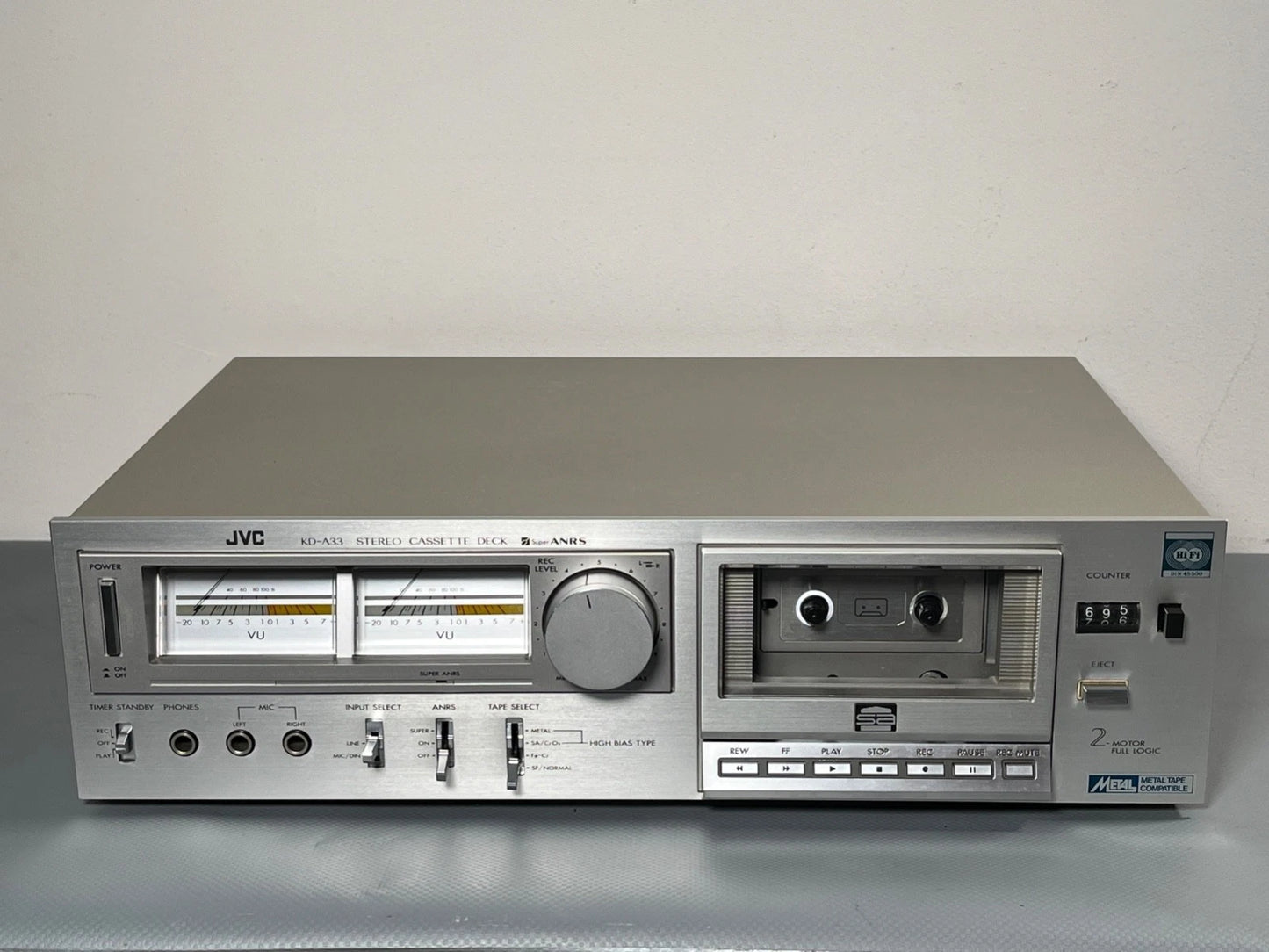JVC KD-A33 Cassette Recorder