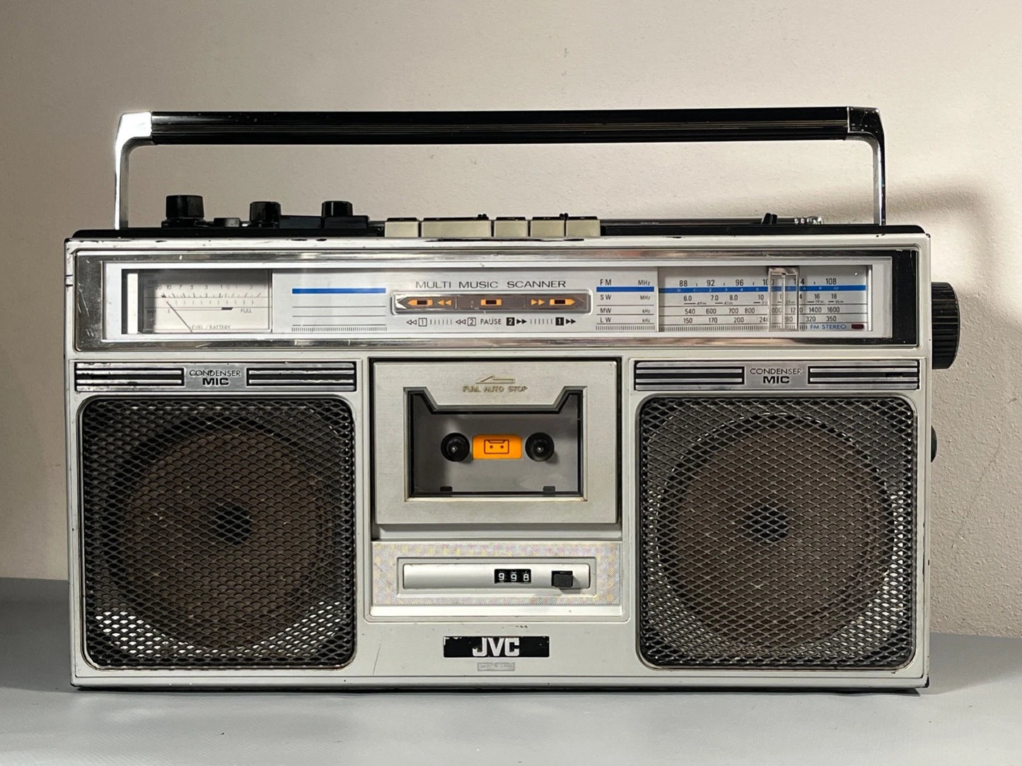 JVC RC-646 Boombox Radio Cassette