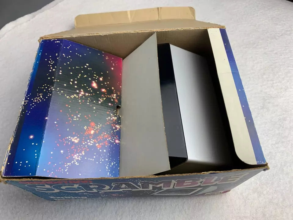 Scramble Grandstand Tabletop VFD Electronic Game with Box & Instructions etc.