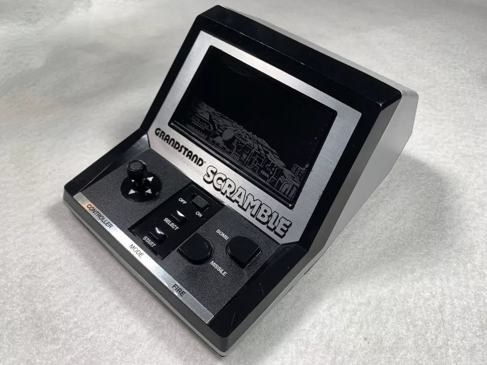 Scramble Grandstand Tabletop VFD Electronic Game with Box & Instructions