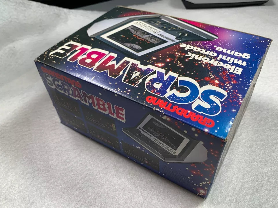Scramble Grandstand Tabletop VFD Electronic Game with Box & Instructions