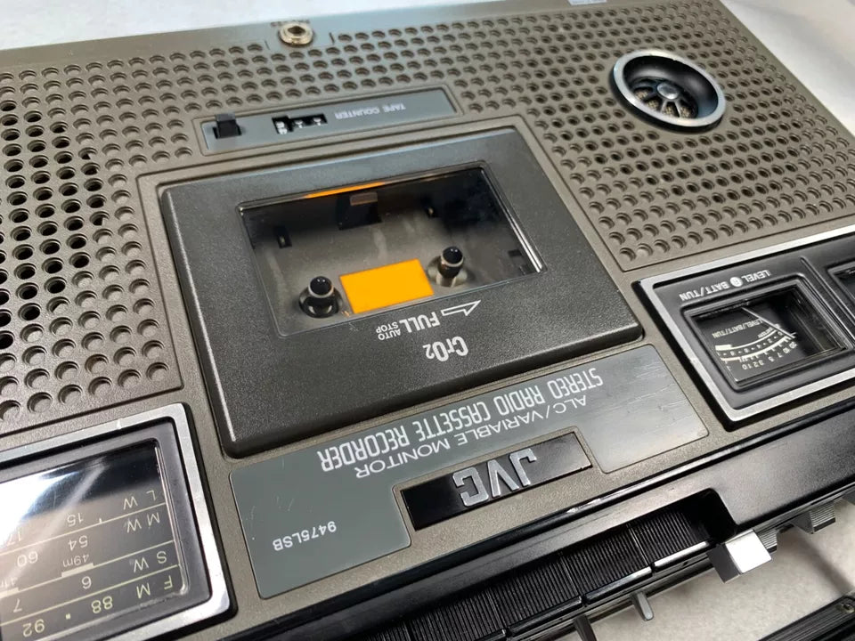 JVC 9475LSB Boombox Radio Cassette