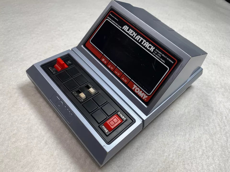 Alien Attack Tomy Tabletop VFD Game