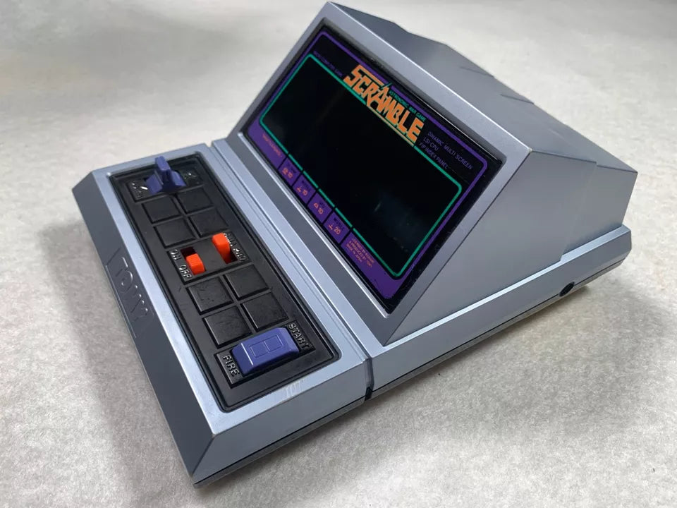 Scramble Tomy LSI Tabletop VFD Game Rare Japanese Box