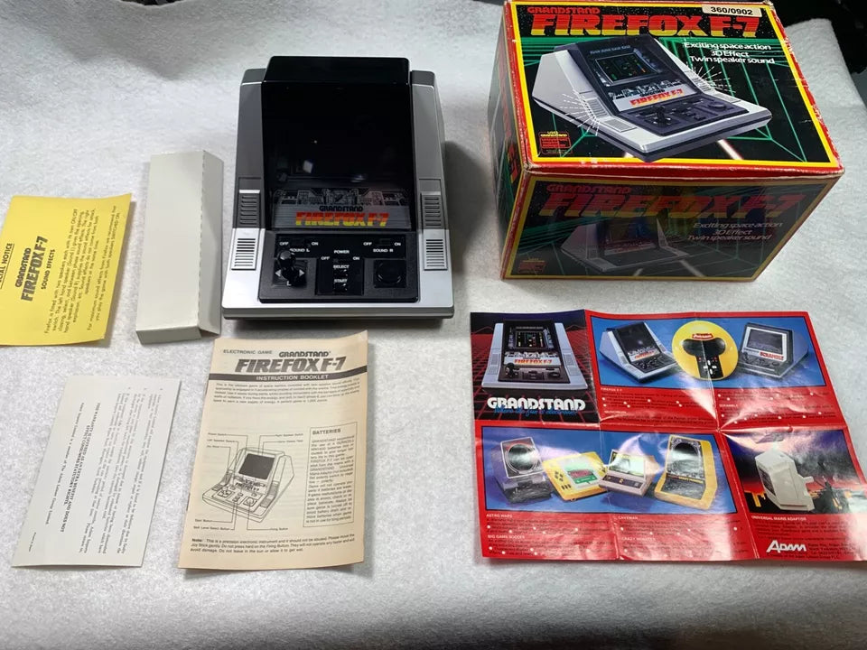 Firefox F-7 Grandstand Tabletop VFD Game Boxed with Instructions