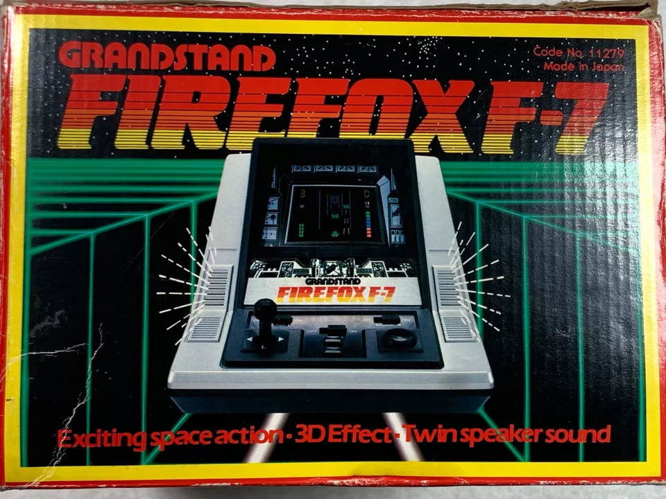 Firefox F-7 Grandstand Tabletop VFD Game Boxed with Instructions