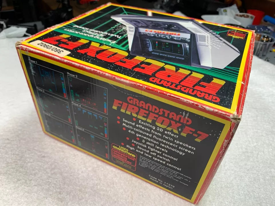 Firefox F-7 Grandstand Tabletop VFD Game Boxed with Instructions