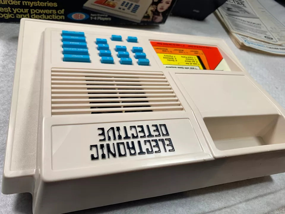 Electronic Detective Electronic Game. Complete Ideal Games