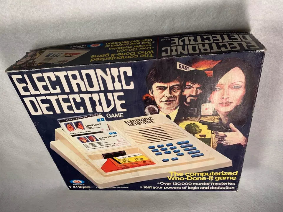 Electronic Detective Electronic Game. Complete Ideal Games
