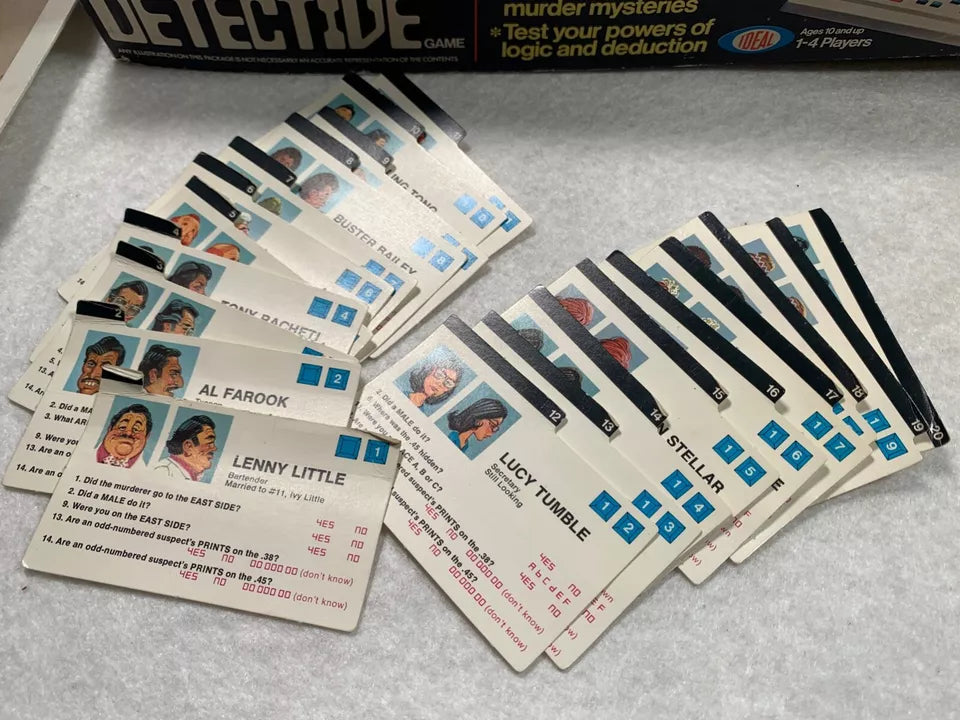 Electronic Detective Electronic Game. Complete Ideal Games