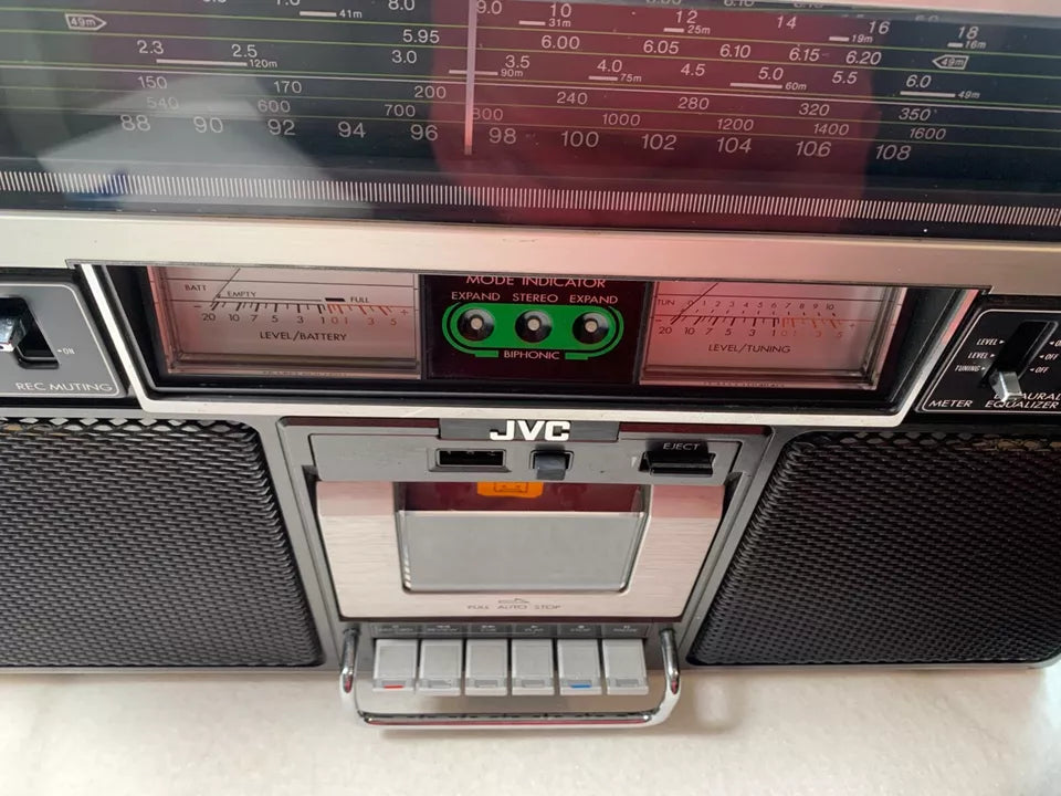 JVC RC-838 Boombox Radio Cassette