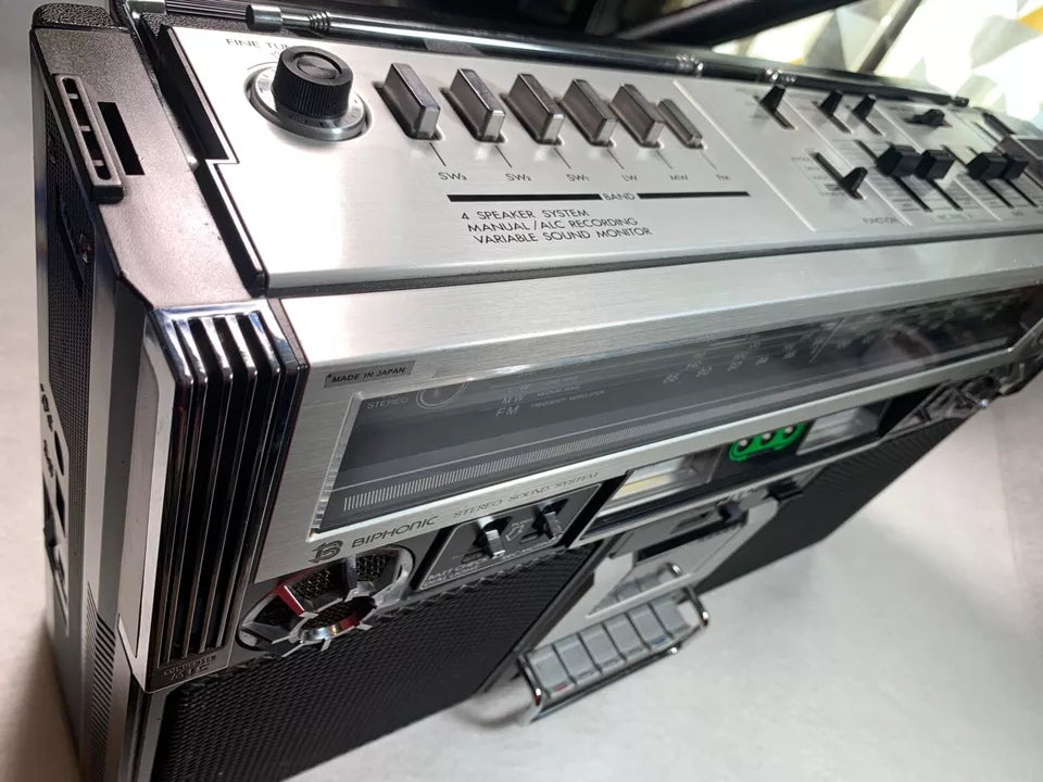 JVC RC-838 Boombox Radio Cassette