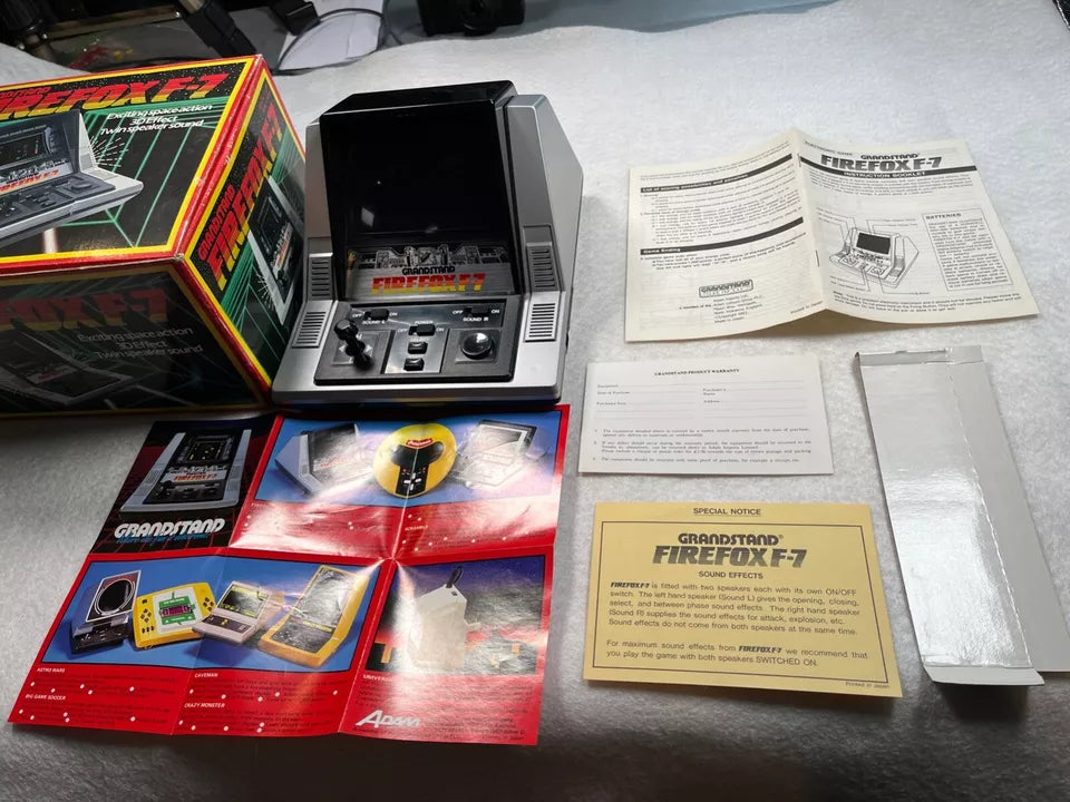 Firefox F-7 Grandstand Tabletop VFD Game Boxed with Instructions
