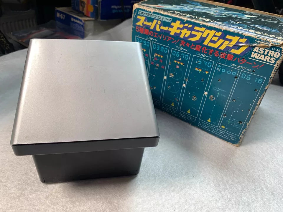 Astro Wars Grandstand Epoch Tabletop VFD Game Rare Japanese Box