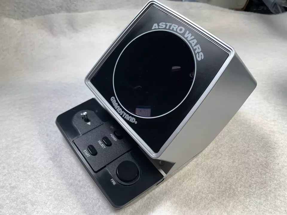 Astro Wars Grandstand Tabletop VFD Game Boxed with Instructions