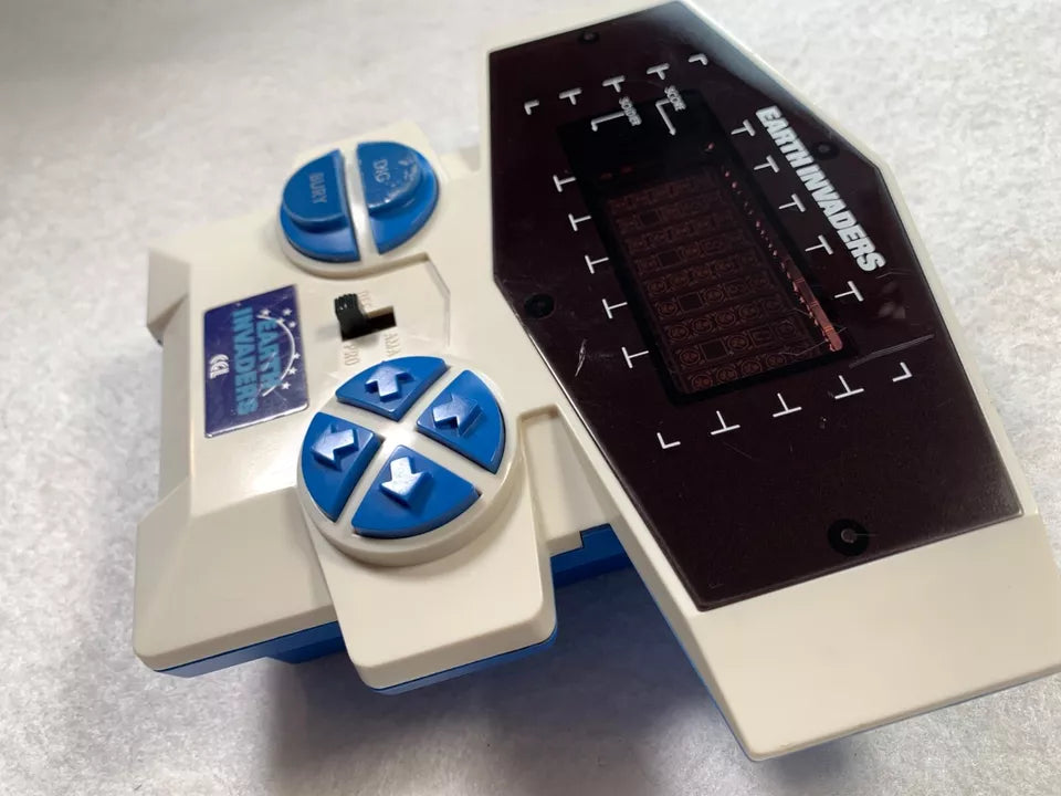 Earth Invaders CGL VFD Handheld Electronic Game