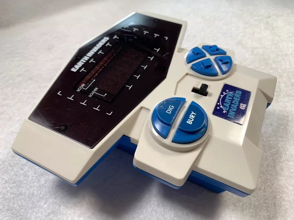 Earth Invaders CGL VFD Handheld Electronic Game