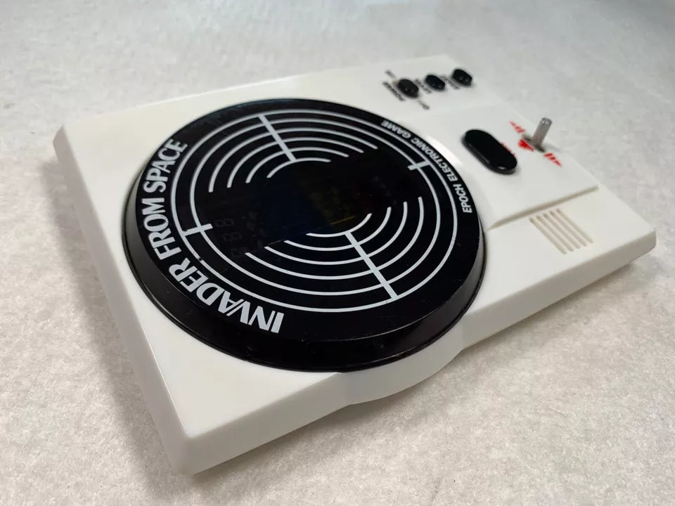 Invader From Space Grandstand VFD Handheld Electronic Game and Instructions