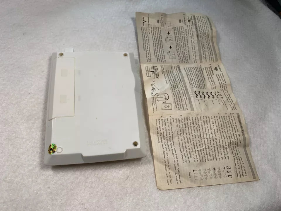 Invader From Space Grandstand VFD Handheld Electronic Game and Instructions