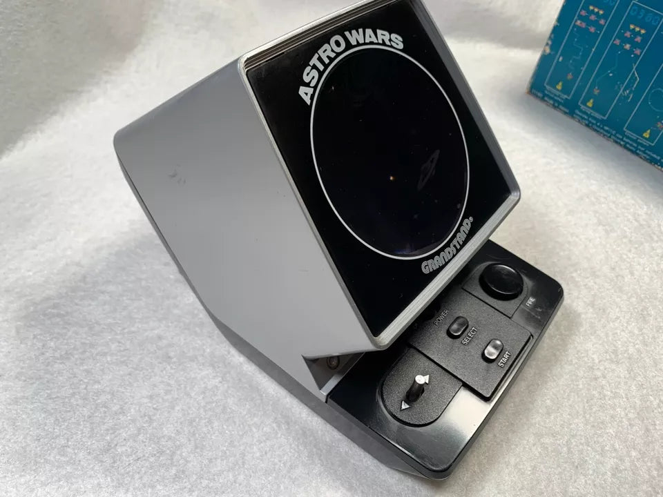 Astro Wars Grandstand Tabletop VFD Game Boxed with Instructions