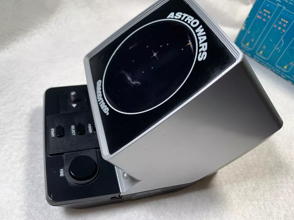 Astro Wars Grandstand Tabletop VFD Game Boxed with Instructions