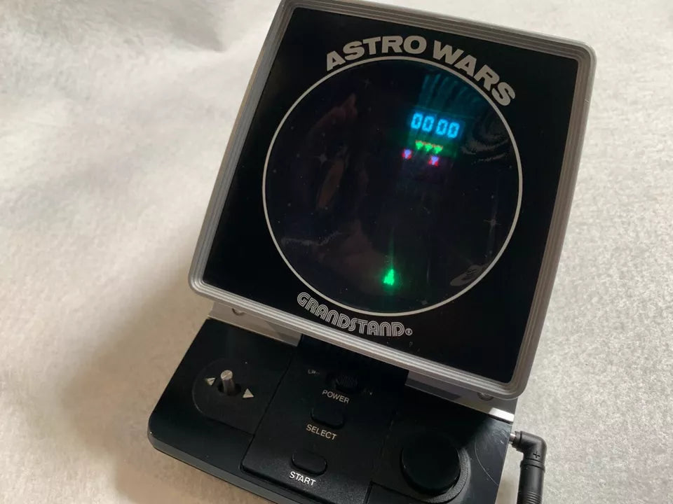Astro Wars Grandstand Tabletop VFD Game Boxed with Instructions