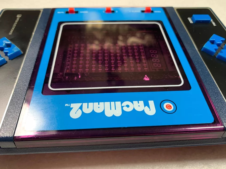 Pacman 2 Entex VFD Handheld Electronic Game Boxed with Instructions