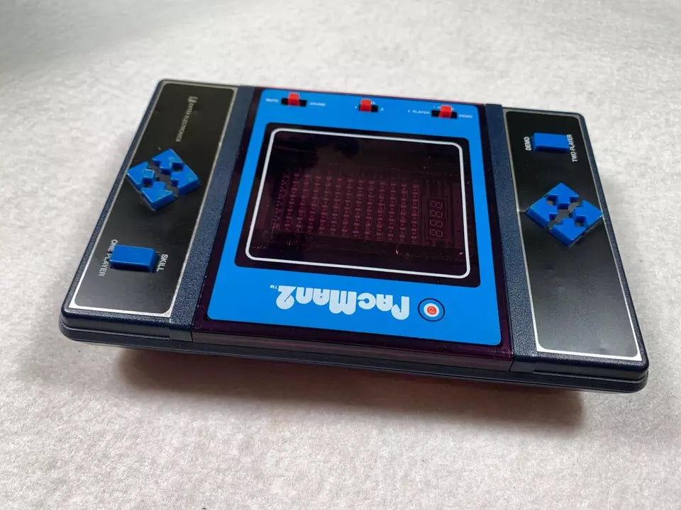 Pacman 2 Entex VFD Handheld Electronic Game Boxed with Instructions