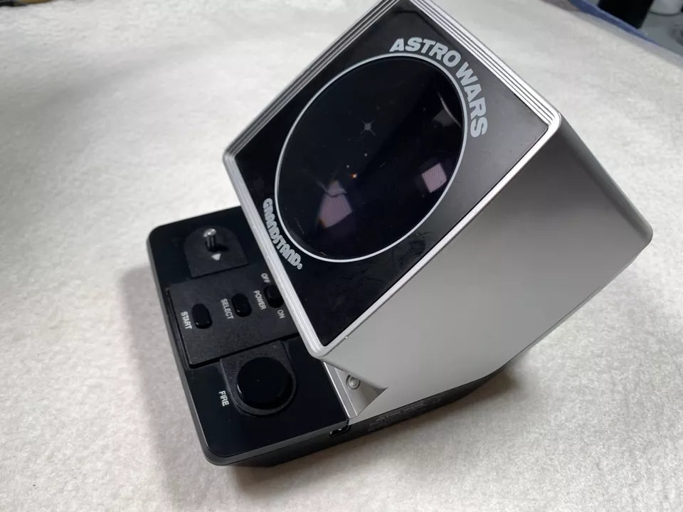 Astro Wars Grandstand Tabletop VFD Game Boxed with Instructions